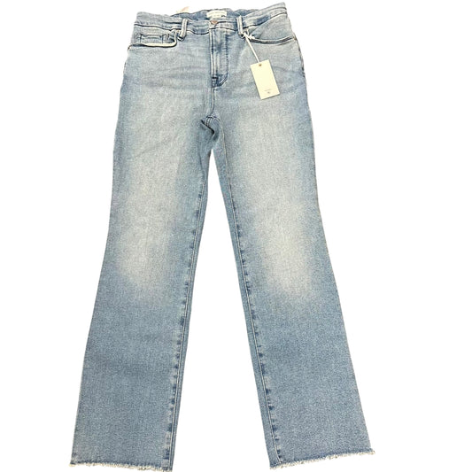 GOOD AMERICAN BLUE DENIM JEANS NWT 100 SZ 6/28