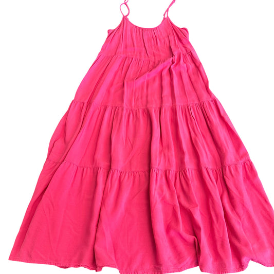 AMISU PINK TIERED DRESS 139 SZ 6