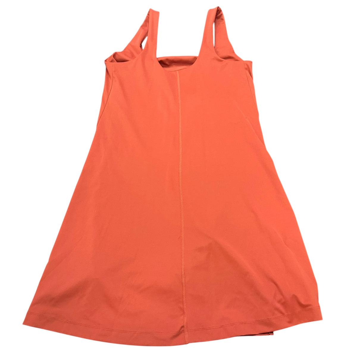 OLD NAVY ACTIVE POWERSOFT BRICK RED ATHLETIC DRESS 100 SMALL