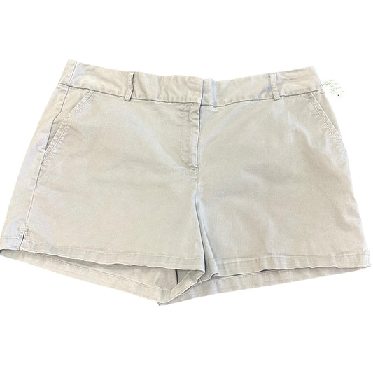 LOFT LIGHT GRAY SHORTS 15 Sz 14