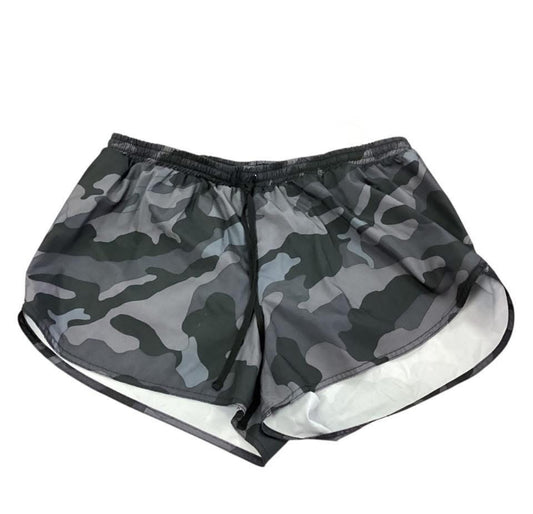 OLD NAVY ACTIVE CAMO SHORTS 122 LARGE