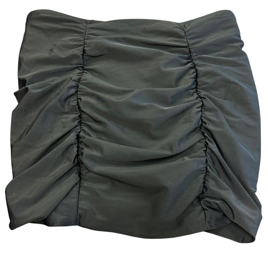 TORRID BLACK HIGH WAISTED SWIMSUIT SKIRT 100 2X