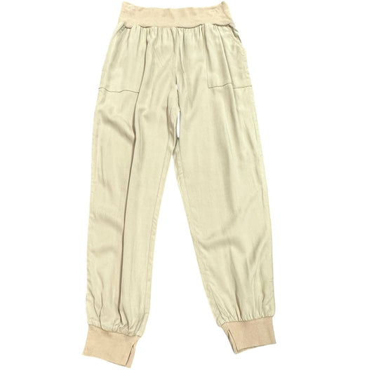 MAIN STRIP TAN JOGGERS 234 NWT MEDIUM