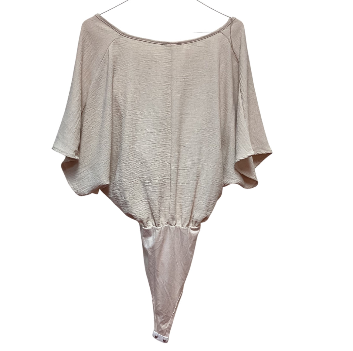 PEACH LOVE CALIFORNIA BEIGE BODYSUIT - LARGE - 122