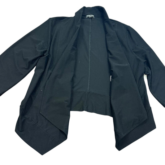 EILEEN FISHER BLACK OPEN BLAZER 227 3X