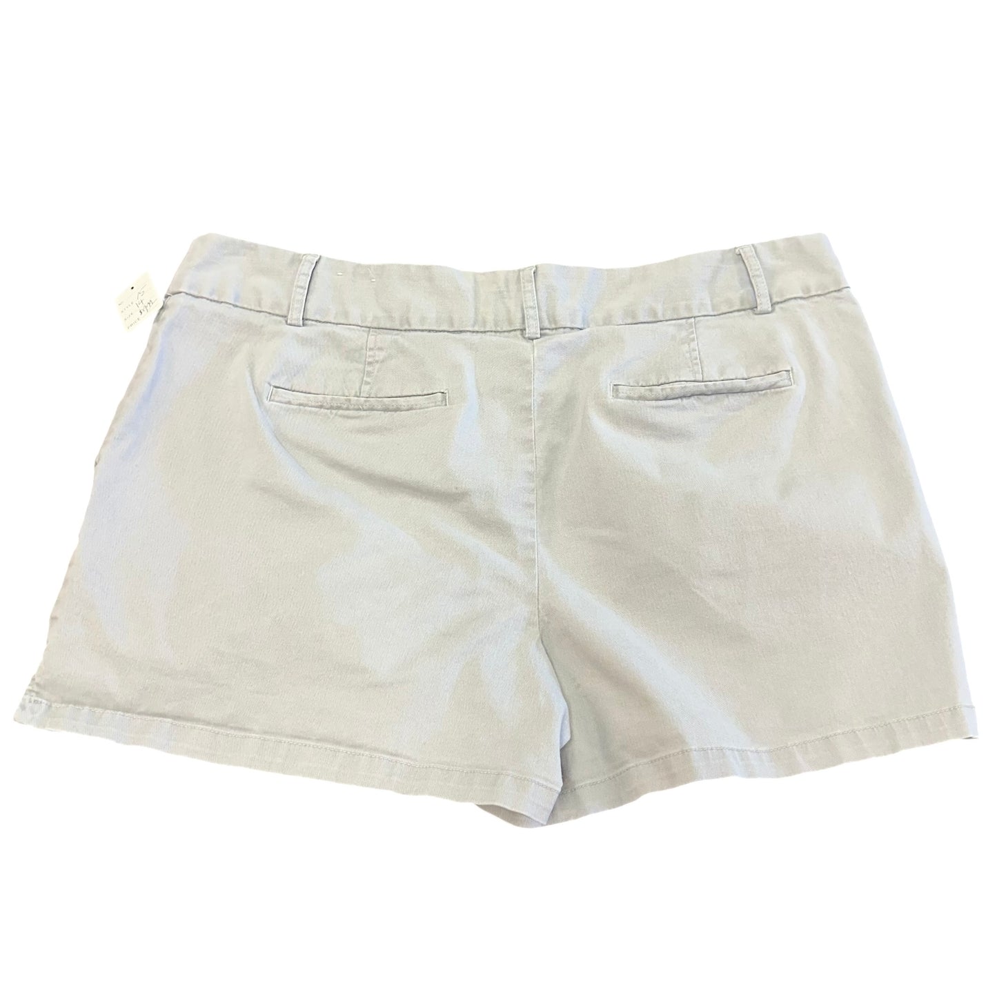 LOFT LIGHT GRAY SHORTS 15 Sz 14