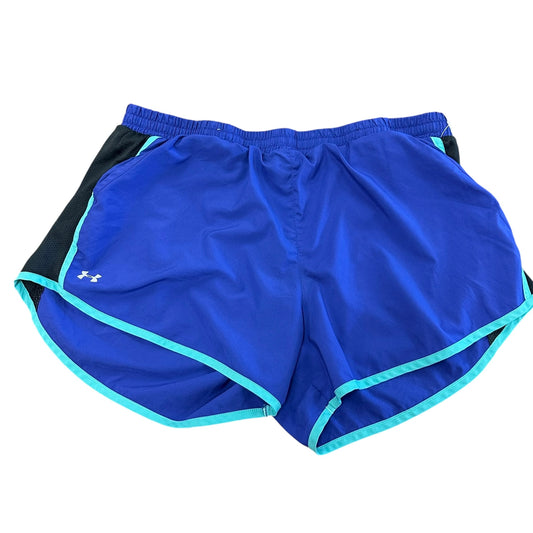 UNDER ARMOUR BLUE ATHLETIC SHORTS 233 XL