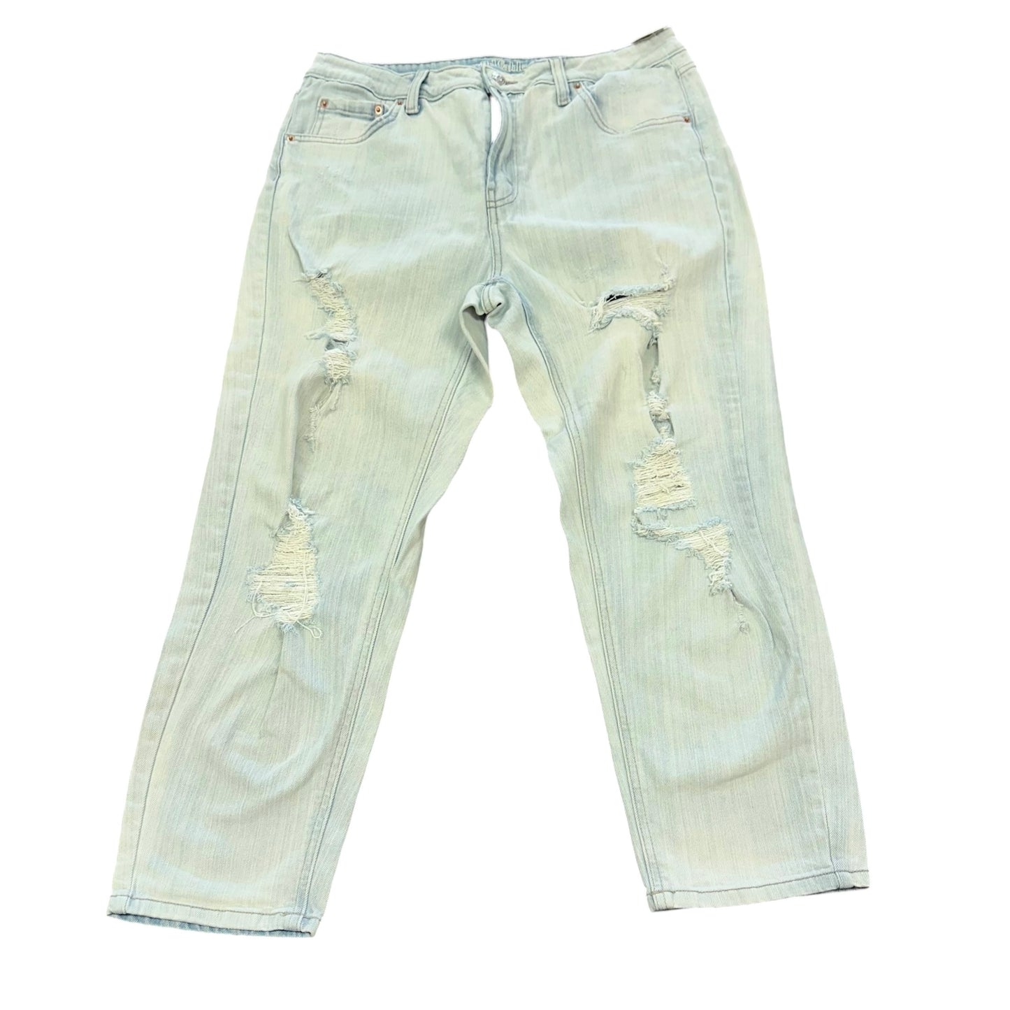 WILD FABLE HIGH RISE LIGHT WASH STRAIGHT JEANS 8 Sz 14