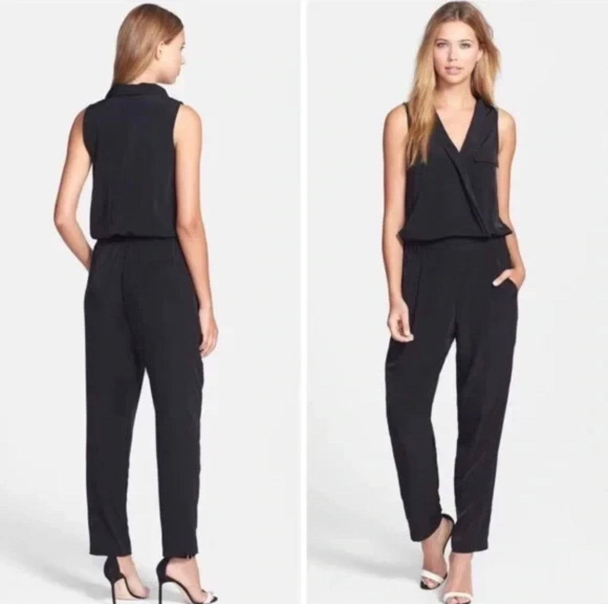 KUT FROM THE KLOTH BLACK JUMPSUIT 87 NWT SMALL