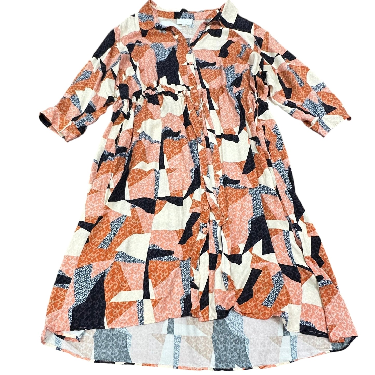 ANTHROPOLOGIE CORY LYNN CALTER SHIRT DRESS 123 3X