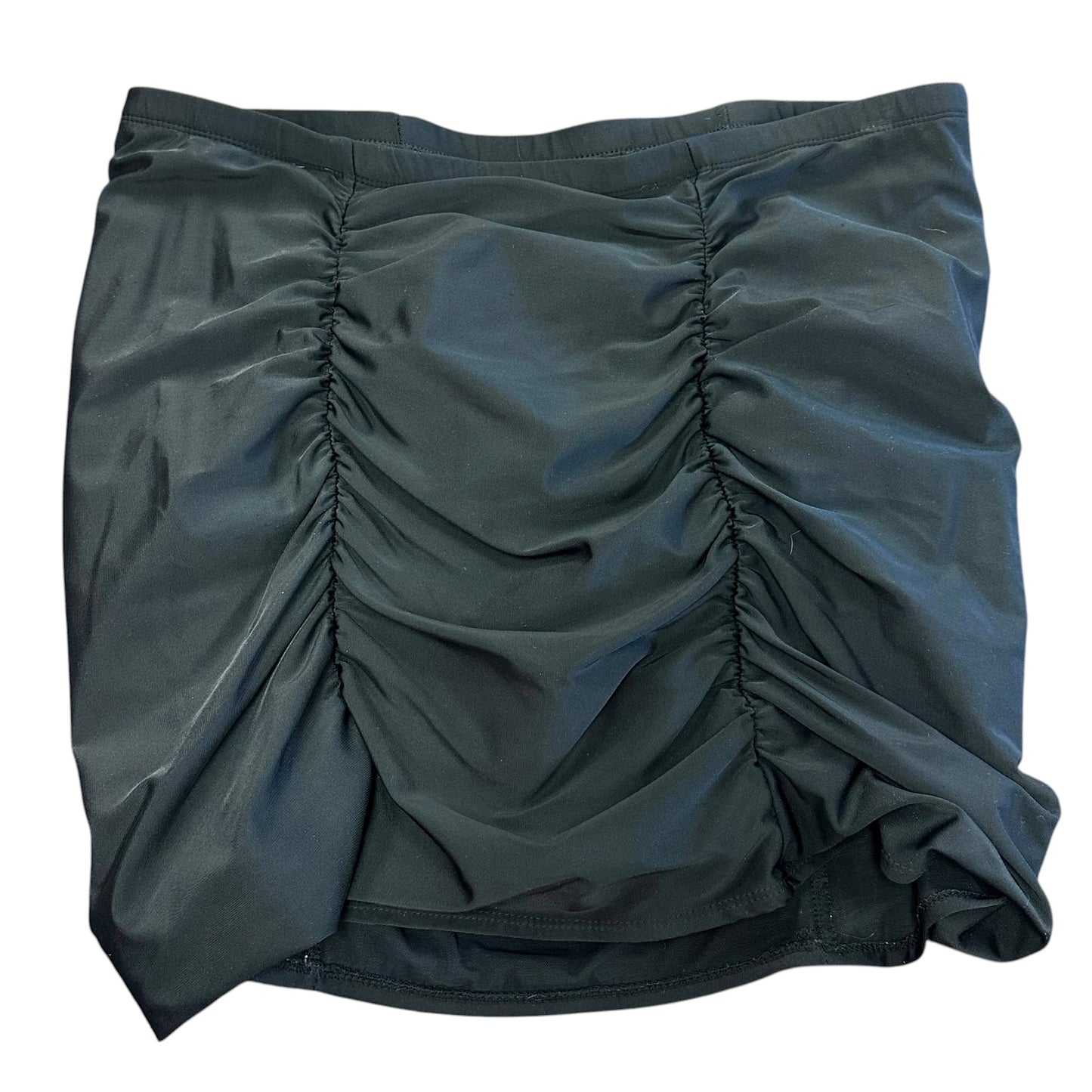 TORRID BLACK HIGH WAISTED SWIMSUIT SKIRT 100 2X