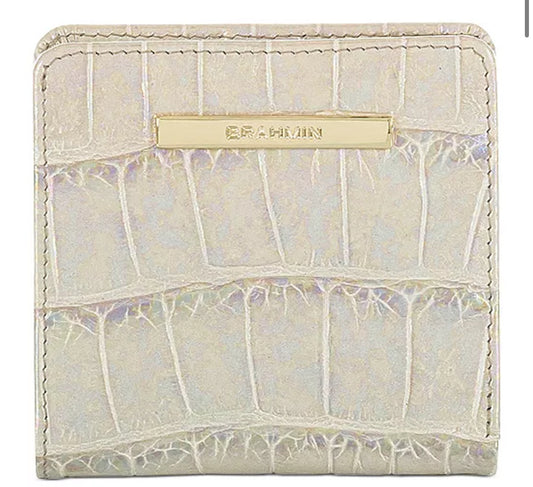 BRAHMIN JANE WALLET IVORY CALYPSO