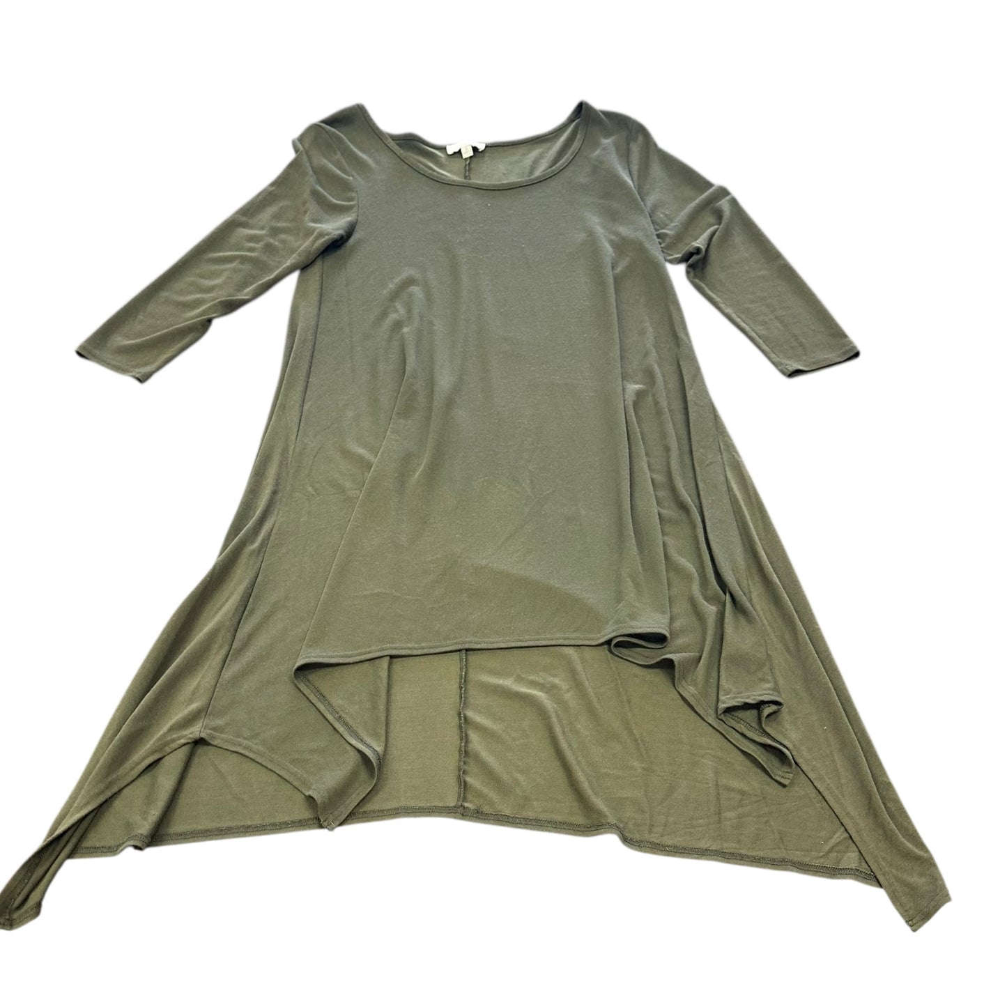 UMGEE OLIVE GREEN DRESS TUNIC 139 SMALL