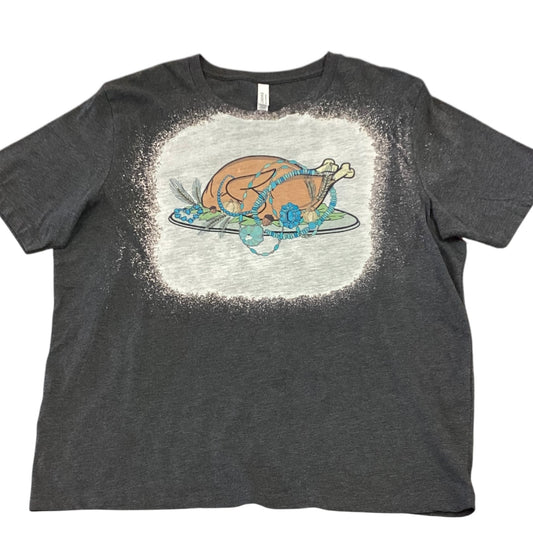 TURKEY & TURQUOISE T-SHIRT 100 2XL