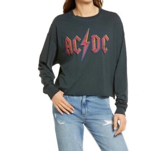 AC/DC DAYDREAMER BLACK LONG SLEEVE TOP - LARGE - 122