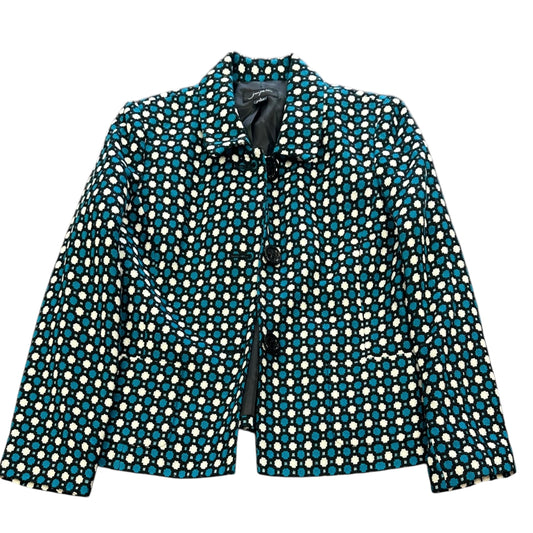 JOSEPHINE GEOMETRIC KNIT BLAZER 139 Sz 8