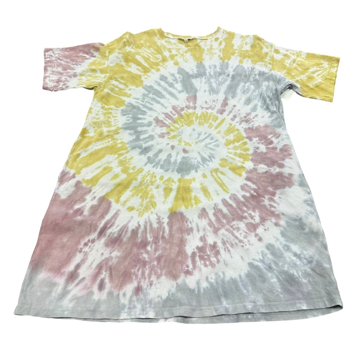 EASEL TIE DYE T-SHIRT DRESS 234 MEDIUM