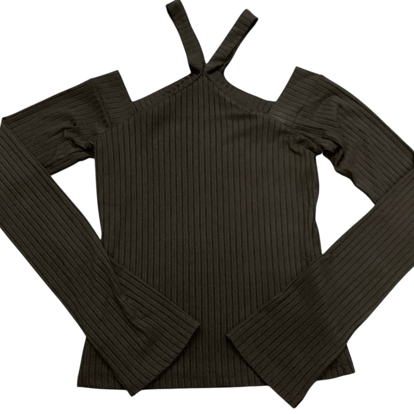 BUFFALO BLACK RIBBED LONG SLEEVE 174 MEDIUM