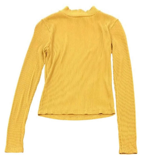FARM RIO MUSTARD YELLOW LONG SLEEVE 218 S/M