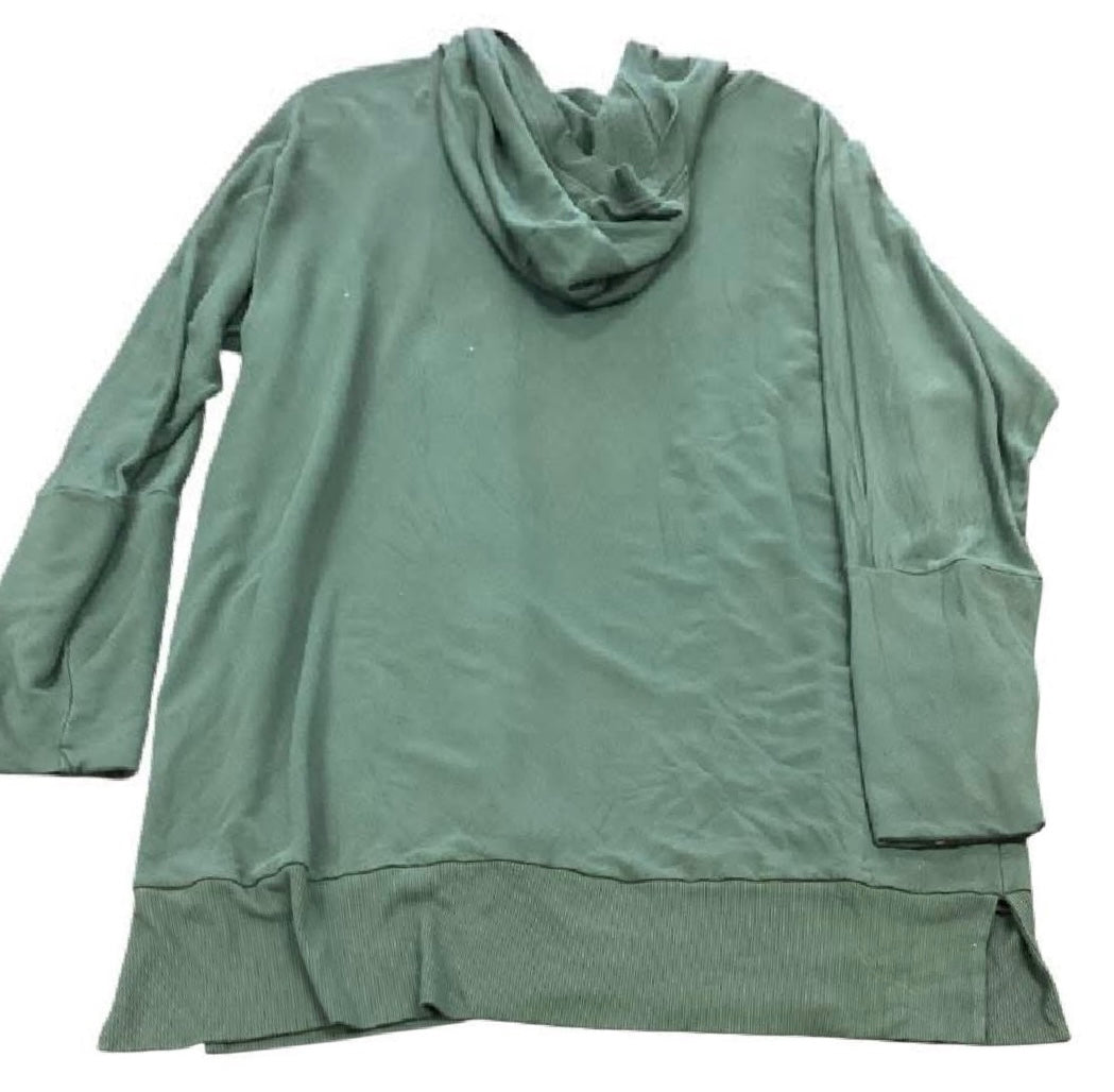 SOMA WKEND GREEN HOODED CARDIGAN 100 XL