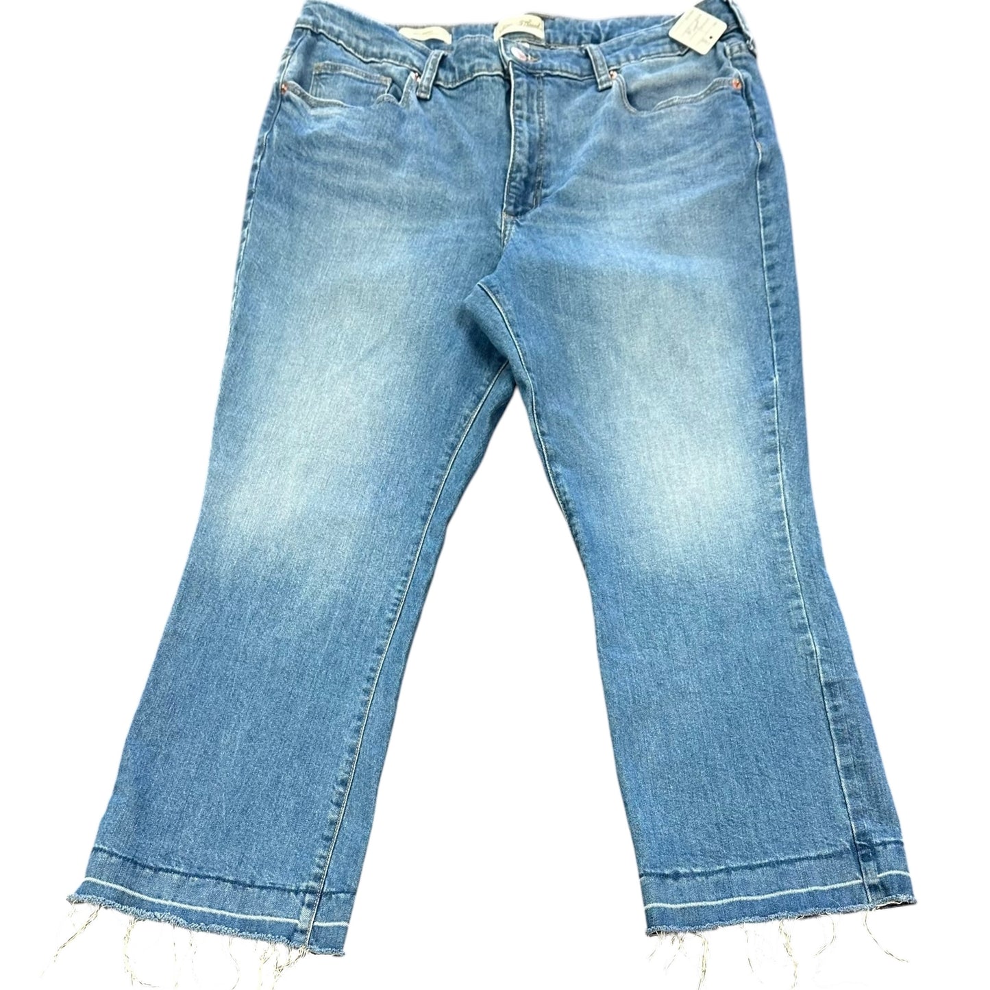 UNIVERSAL THREADS BLUE ANKLE BOOTCUT JEANS 8 Sz 14