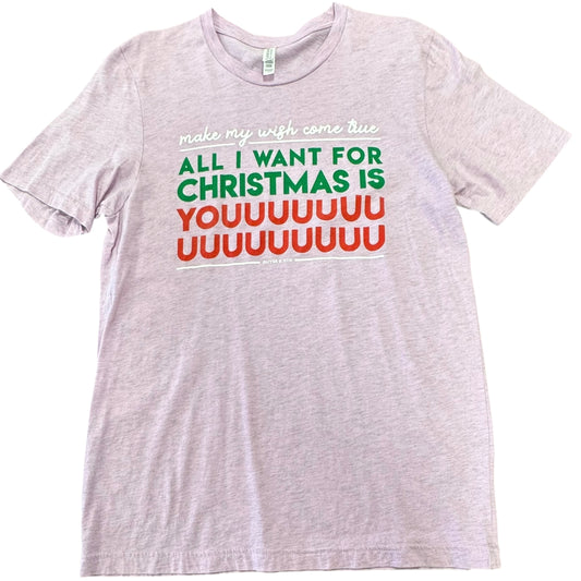 OLIVER & OTIS ALL I WANT FOR CHRISTMAS TSHIRT 241 LARGE