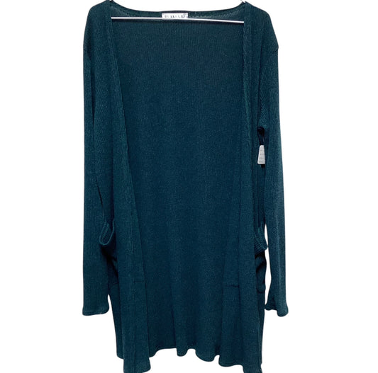 BLAKELY EMERALD GREEN OPEN CARDIGAN - LARGE - 82