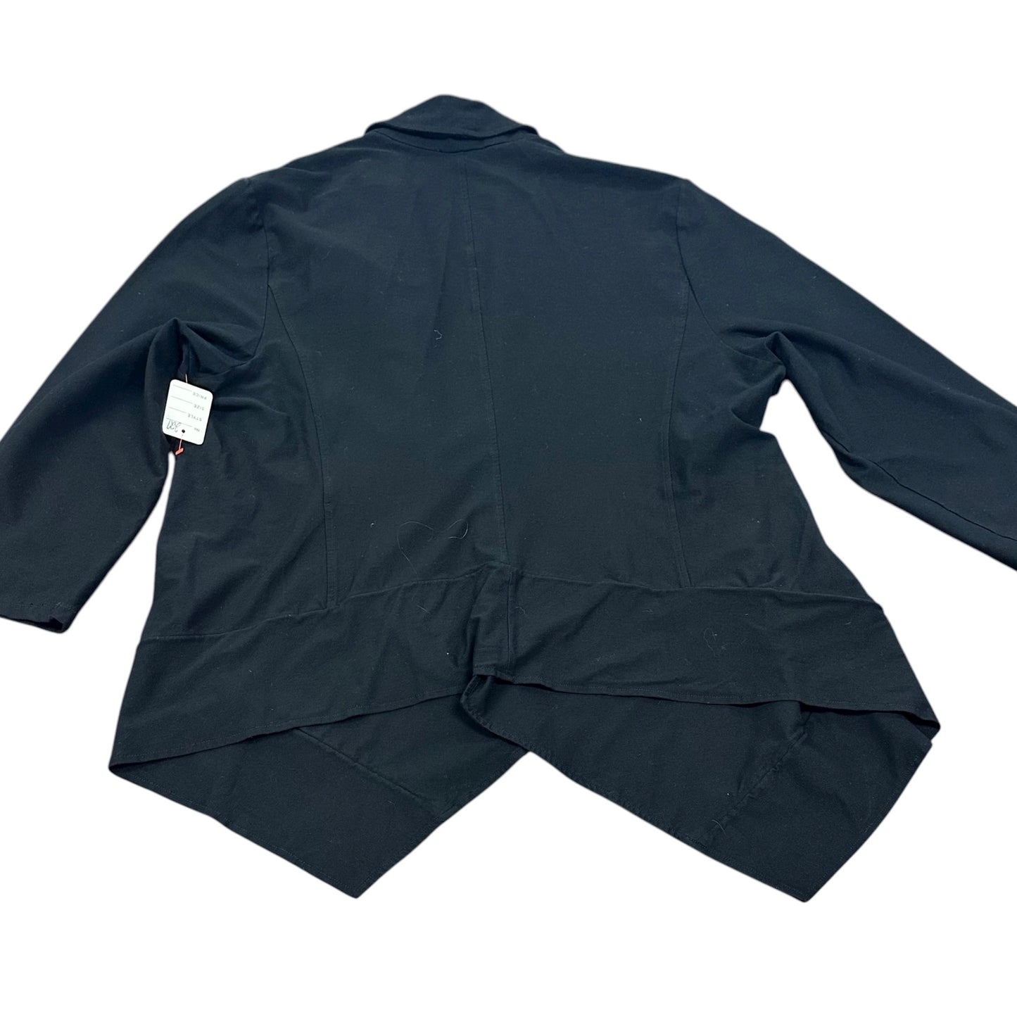 EILEEN FISHER BLACK OPEN BLAZER 227 3X