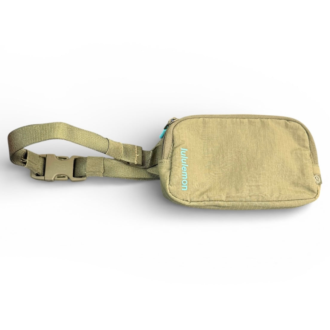LULULEMON MINI BELT BAG CAROB BROWN GREEN 100