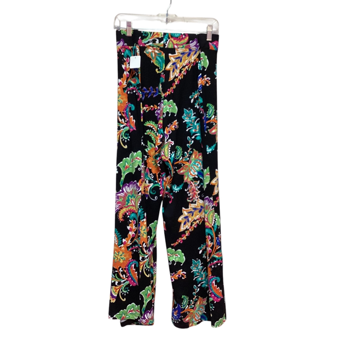 RALPH LAUREN WIDE LEG PALAZZO PANTS COLORFUL PAISLEY - 2X - 210