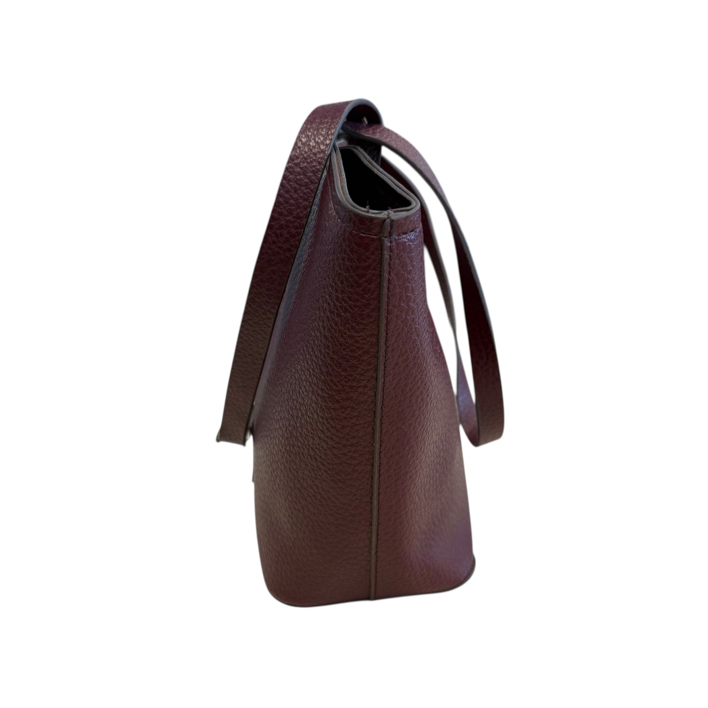 LIZ CLAIBRONE MARINA SHOPPER TOTE BAG MAROON 39