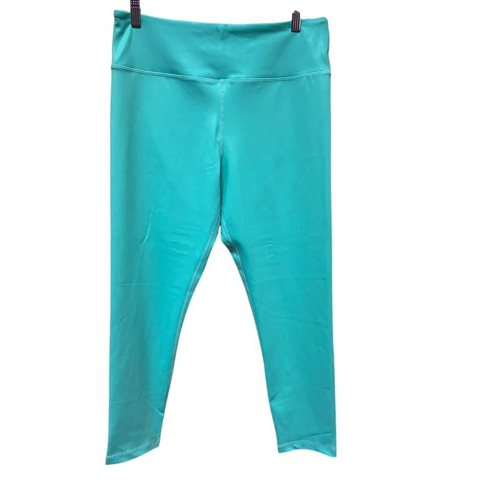 ZYIA ACTIVE TEAL LEGGINGS  16/18