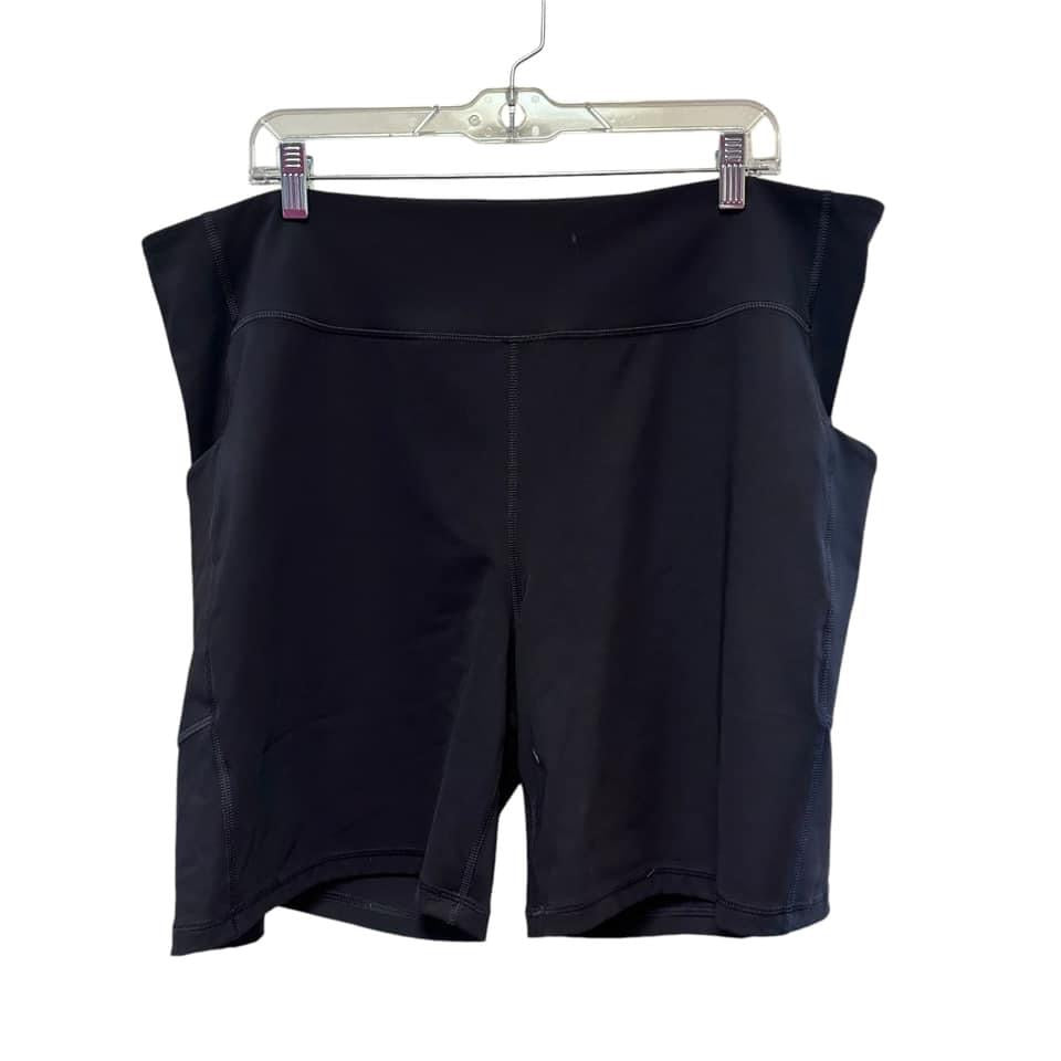 TEK GEAR BLACK BIKER SHORTS  3X $6.99