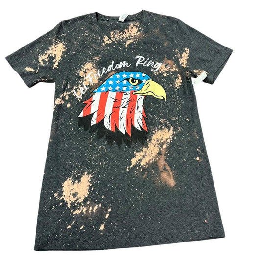 LET FREEDOM RING BLEACHED 100  SMALL