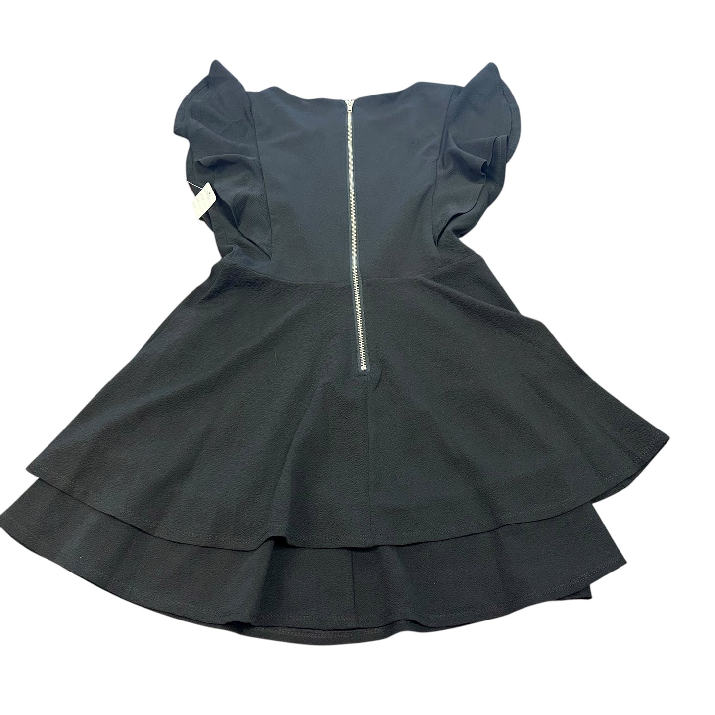 MIDNIGHT DOLL BLACK FIT FLARE DRESS 143 LARGE