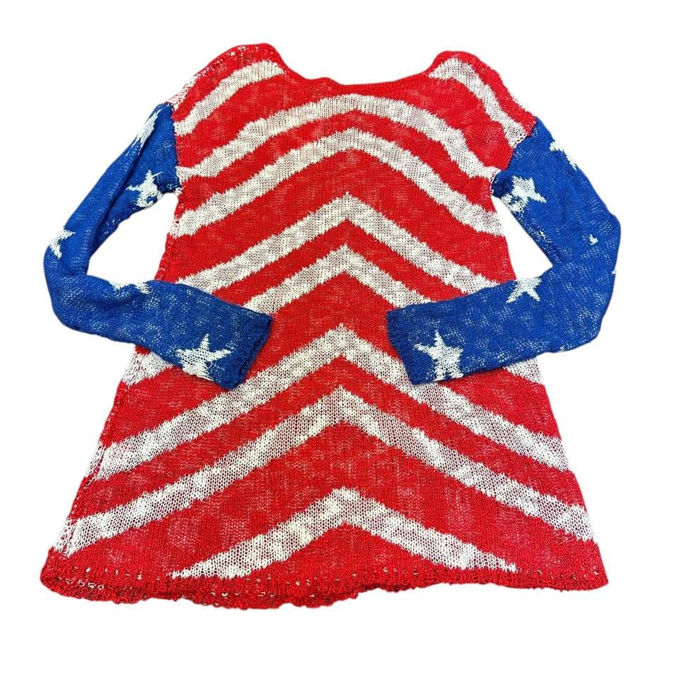 JUDITH MARCH RED WHITE BLUE 98  NWT $84  LARGE