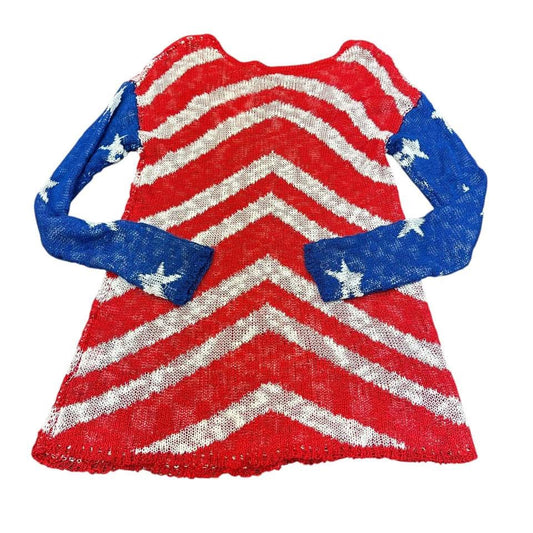 JUDITH MARCH RED WHITE BLUE 98  NWT $84  LARGE