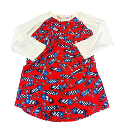 LULAROE FIRECRACKER TOP 60  NWT  XL