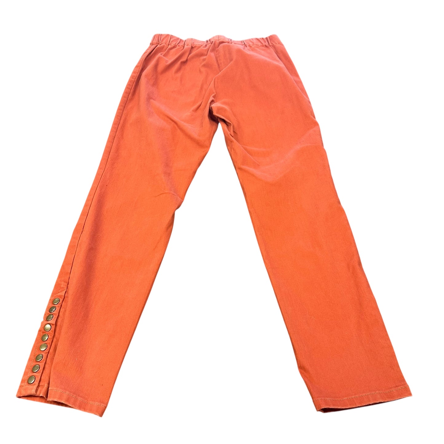 SOFT SURROUNDINGS ORANGE PULL ON PANTS 100 LARGE TALL