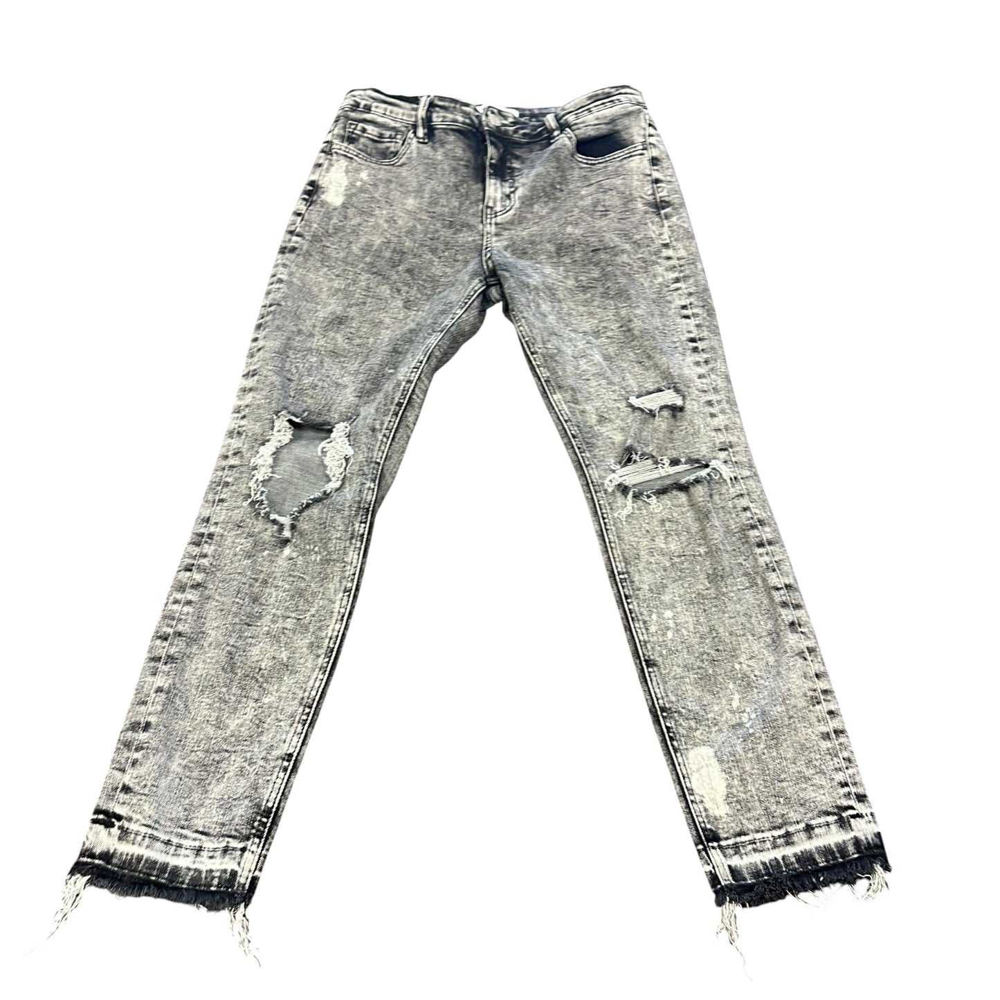 VERVET BLACK ACID WASH DENIM JEANS 228 Sz 31