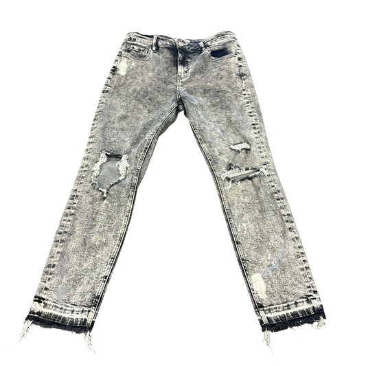 VERVET BLACK ACID WASH DENIM JEANS 228 Sz 31