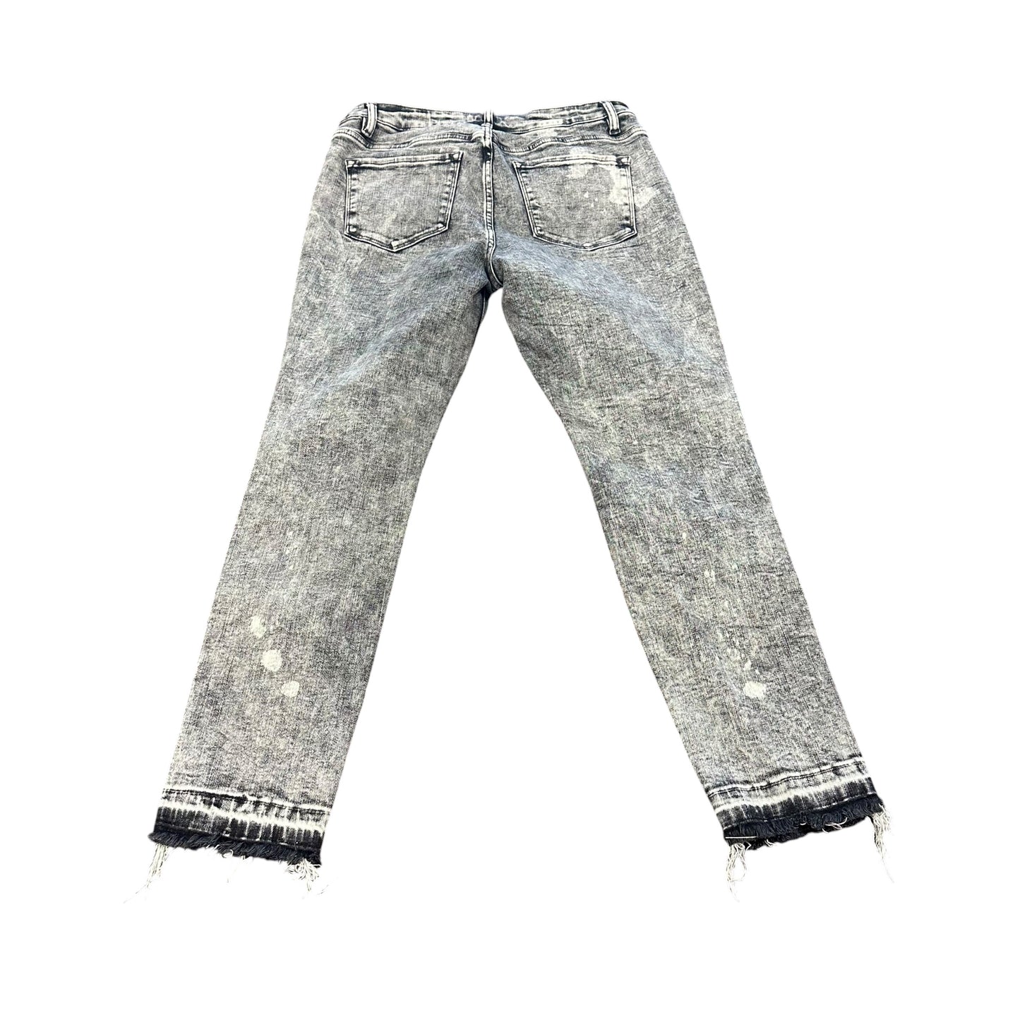 VERVET BLACK ACID WASH DENIM JEANS 228 Sz 31