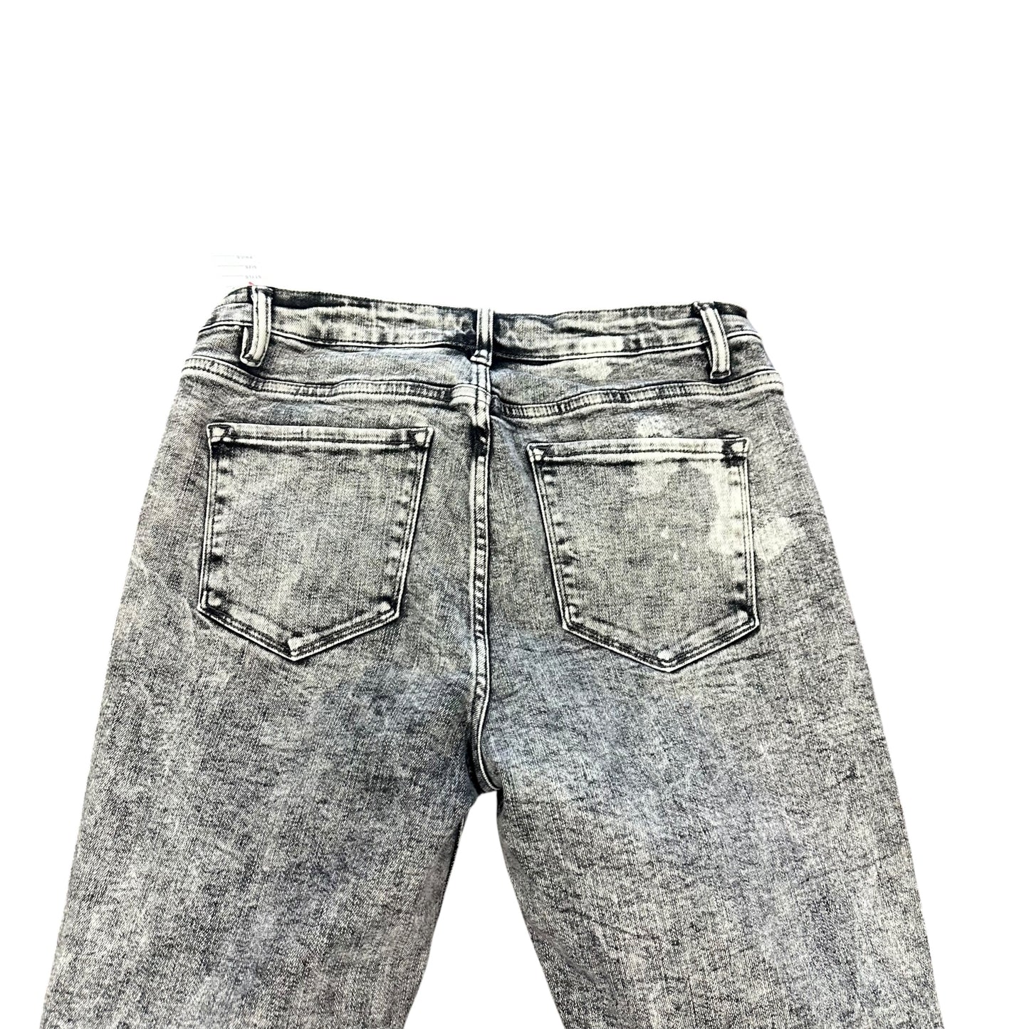 VERVET BLACK ACID WASH DENIM JEANS 228 Sz 31