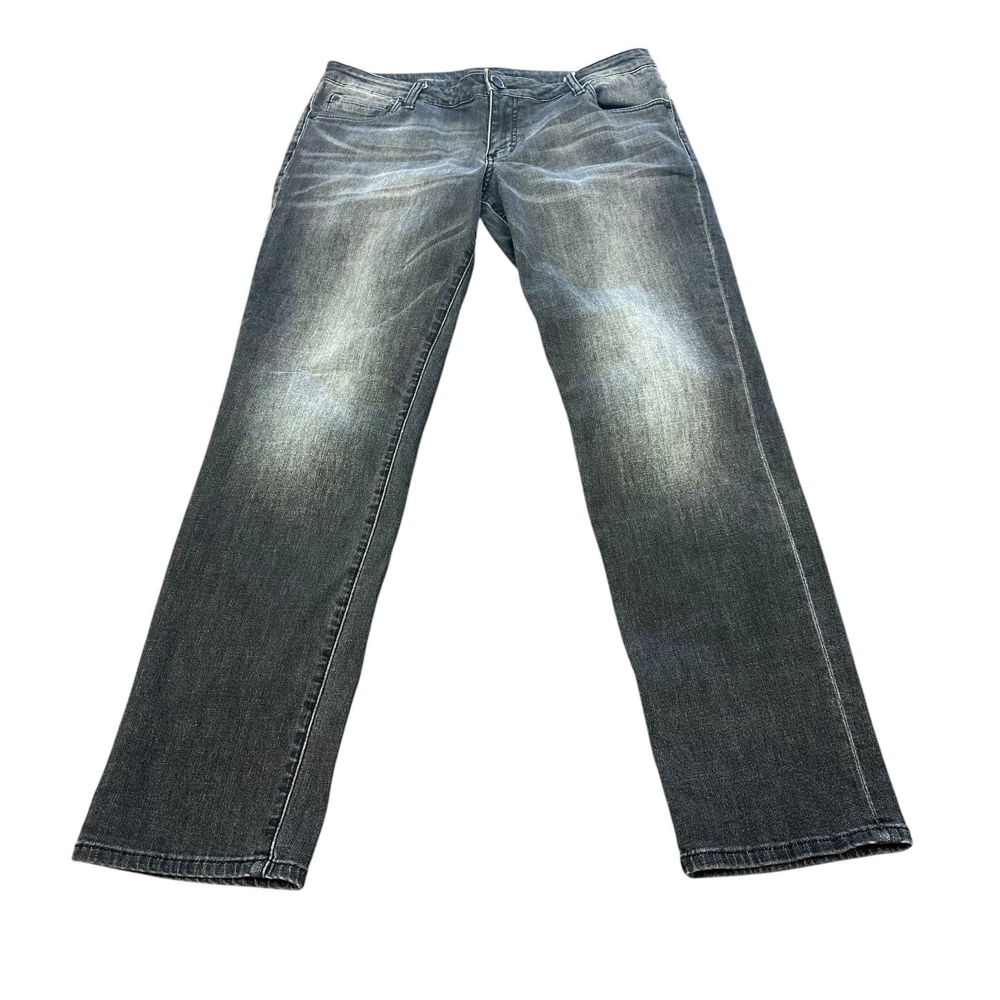 KUT THE KLOTH CATHERINE BOYFRIEND BLACK JEANS 100 Sz 12