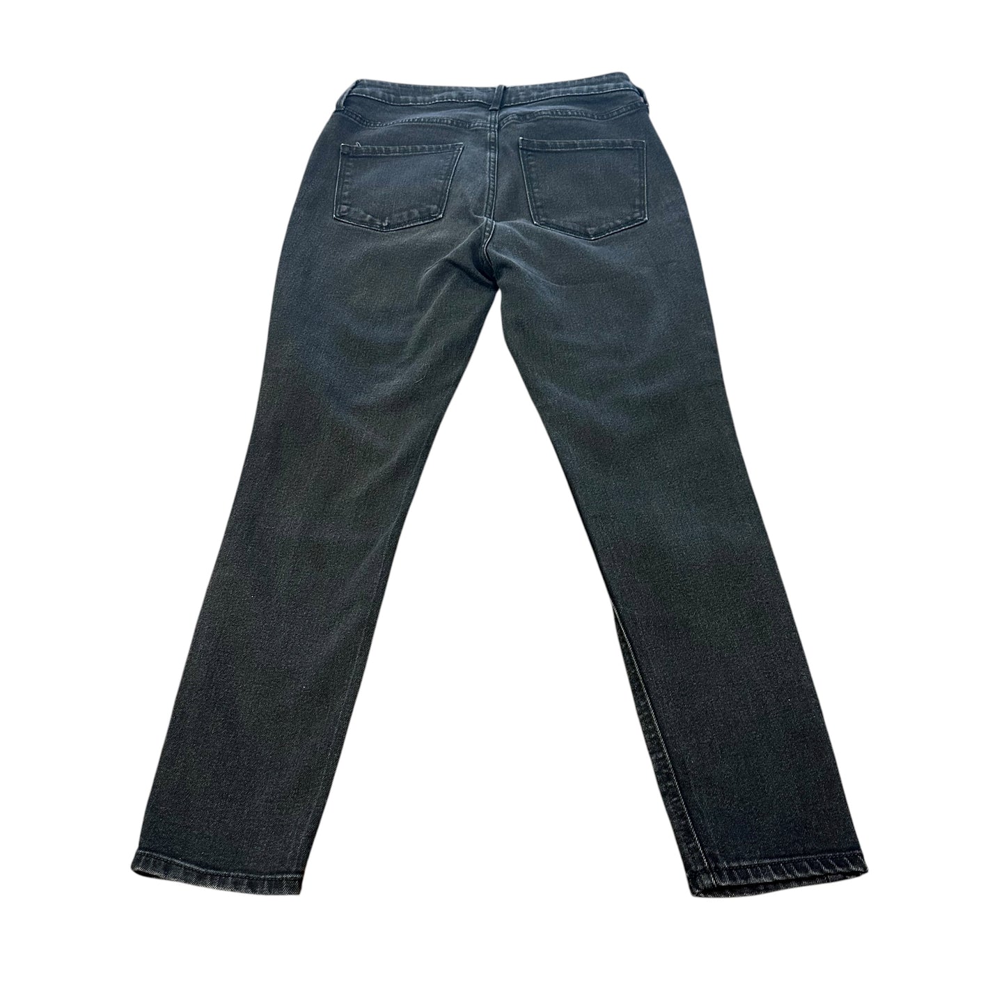 OLD NAVY WOW HIGH RISE SUPER SKINNY BLACK JEANS 39 Sz 10 SHORT