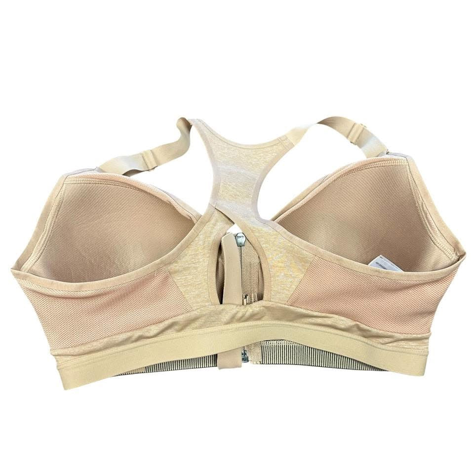 VICTORIA SECRET BEIGE SPORTS BRA 122 LIKE NEW 36D