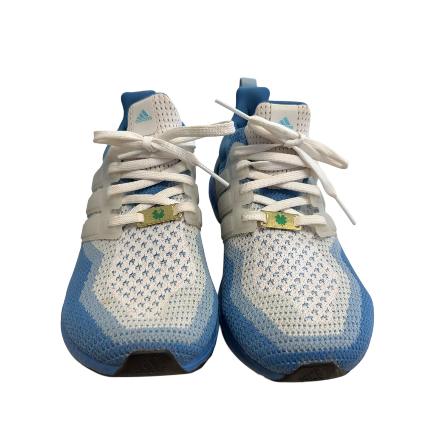 ADIDAS ULTRA BOOST BLUE SOCK SNEAKERS 112 SZ 9.5