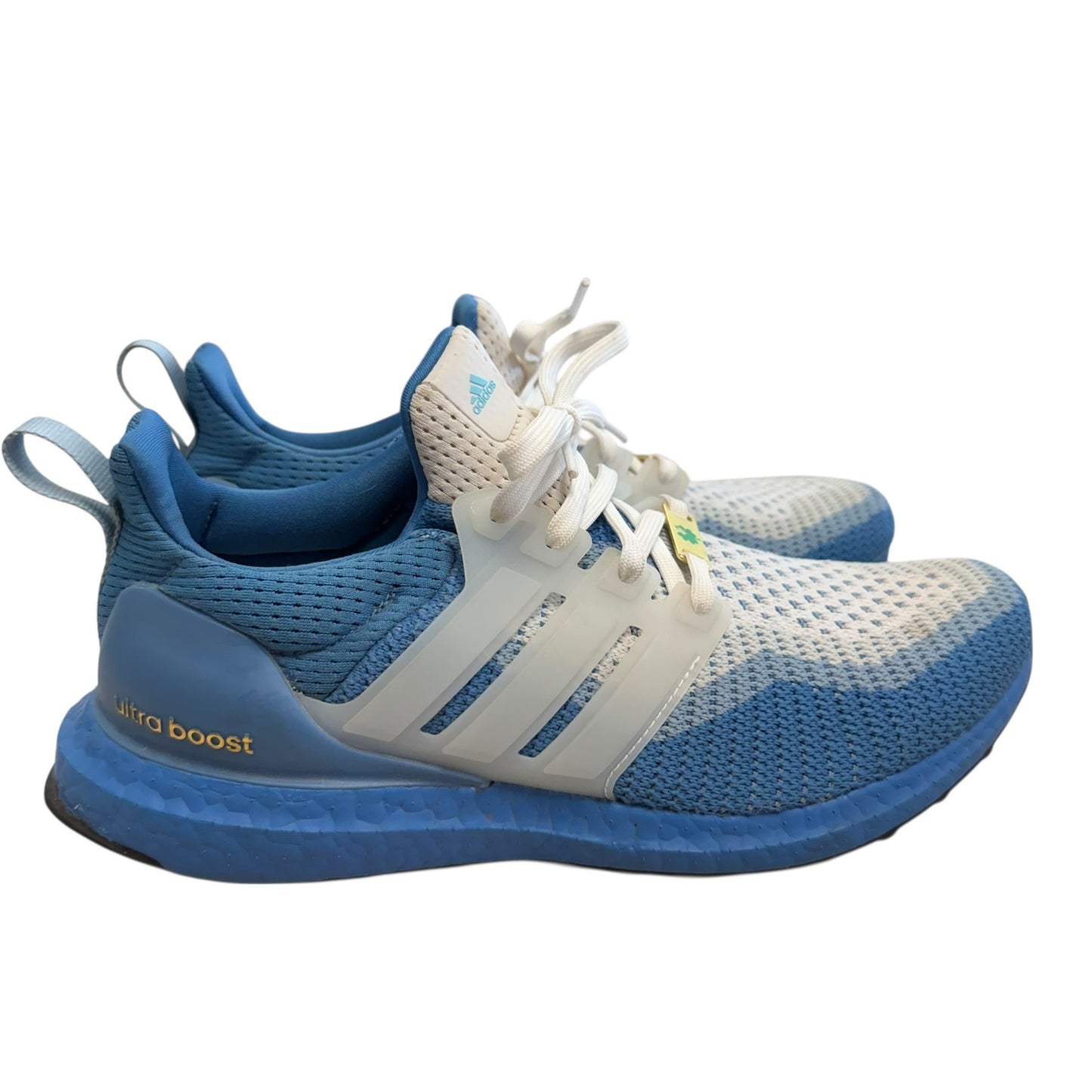 ADIDAS ULTRA BOOST BLUE SOCK SNEAKERS 112 SZ 9.5
