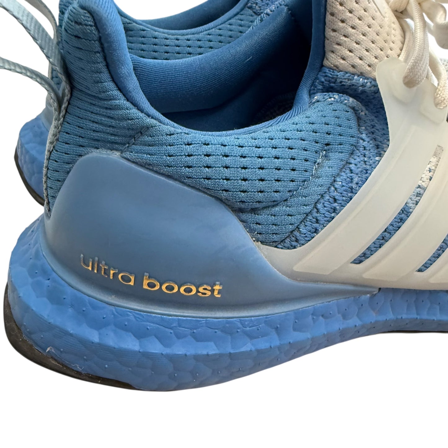 ADIDAS ULTRA BOOST BLUE SOCK SNEAKERS 112 SZ 9.5