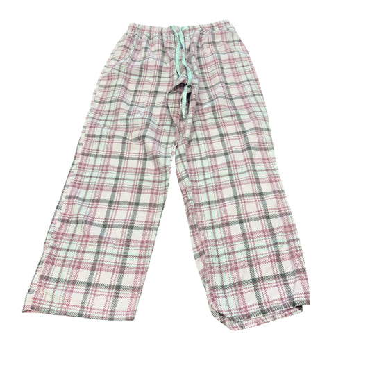 PINK PLAID PJ PANTS 234 LARGE